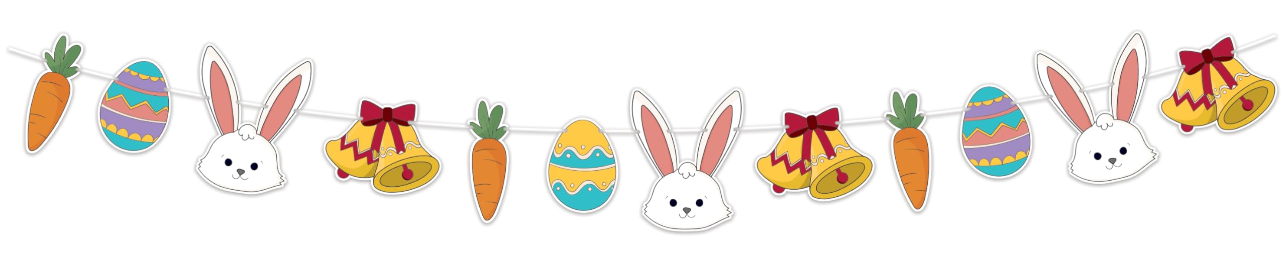 ptit-clown-23840-girlande-ostern-3-60-m-dekogirlande image 1