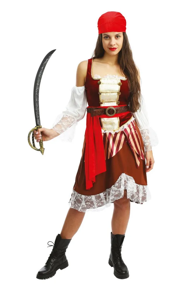 p-tit-clown-luxus-piratenkost-m-damen-erwachsene-polyester image 1