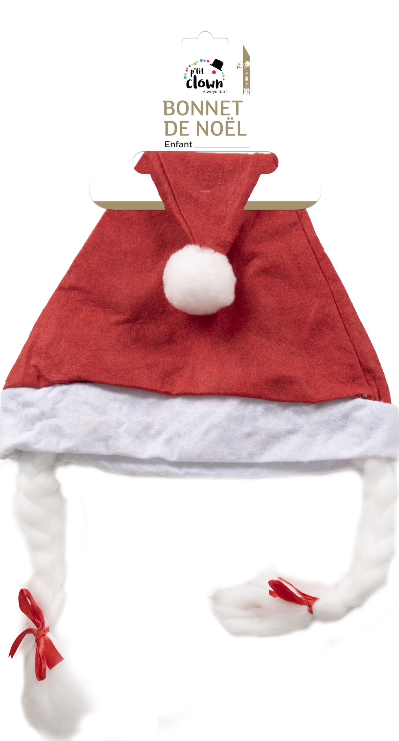 ptit-clown-weihnachtsm-tze-frau-weihnacht-rot-mit-z-pfen-erwachsene image 5