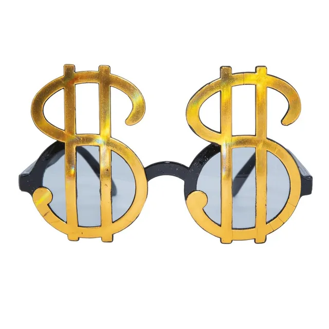 ptitclown-dollar-brille-gold-unisex-kost-mzubeh-r image 1
