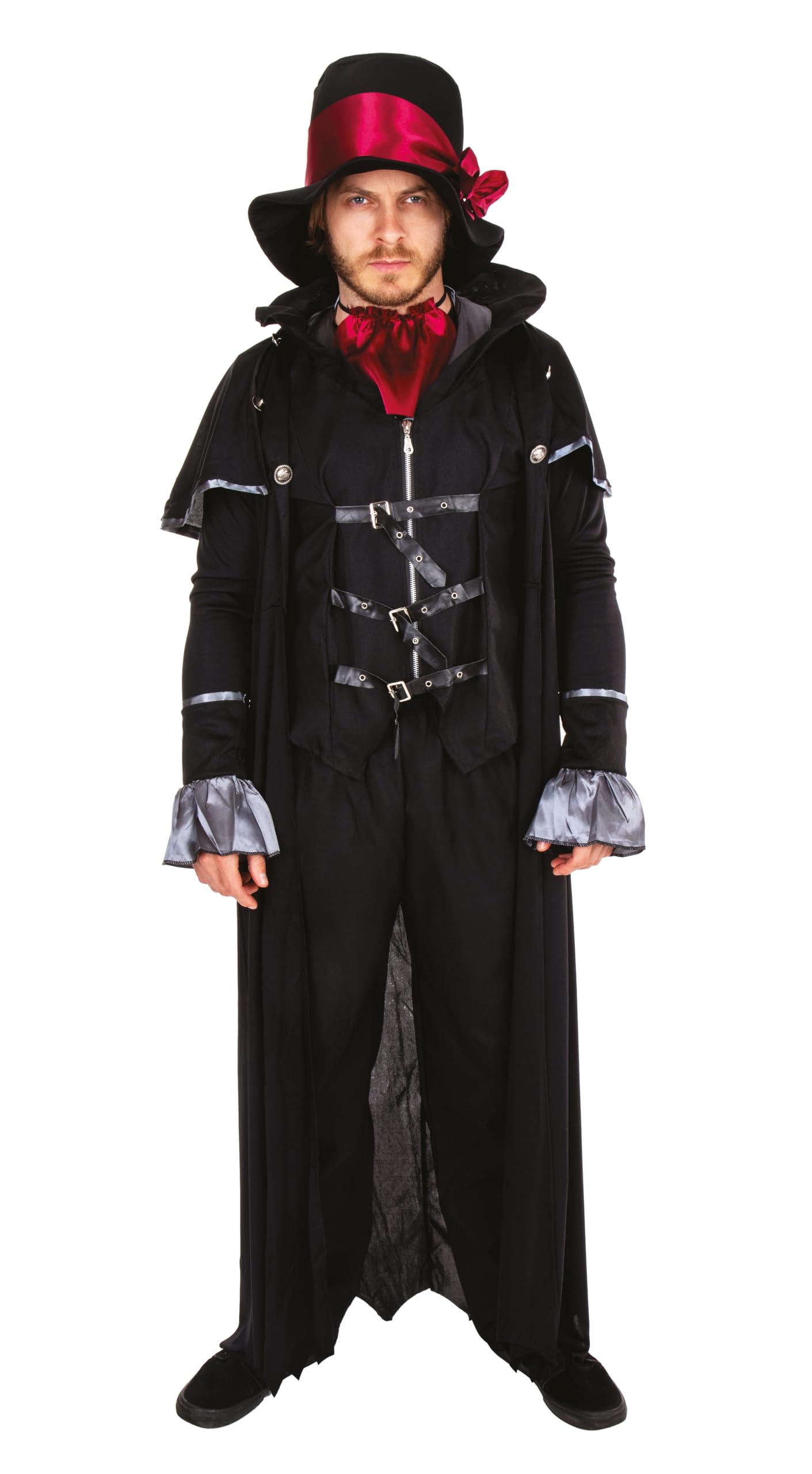 ptit-clown-kost-m-vampire-dandy-herren-gr-e-l-halloween-cosplay image 1
