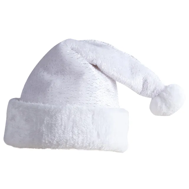 generique-weihnachtsmann-m-tze-wei-einheitsgr-e-kunstfell image 1