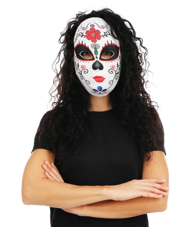 ptit-clown-23607-day-of-the-dead-maske-damen image 1