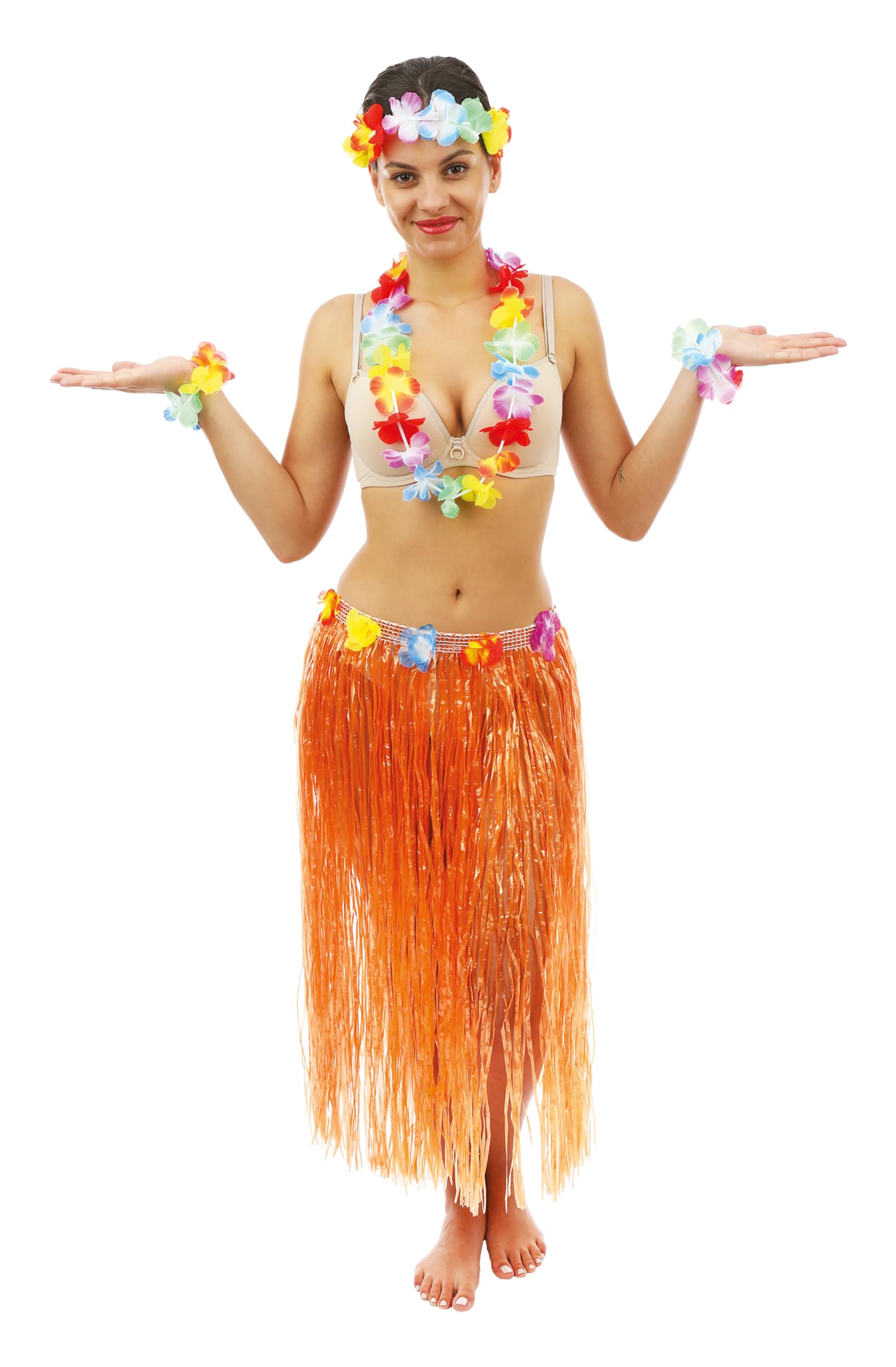 ptit-clown-hawaii-rock-mit-blumen-g-rtel-erwachsene image 4