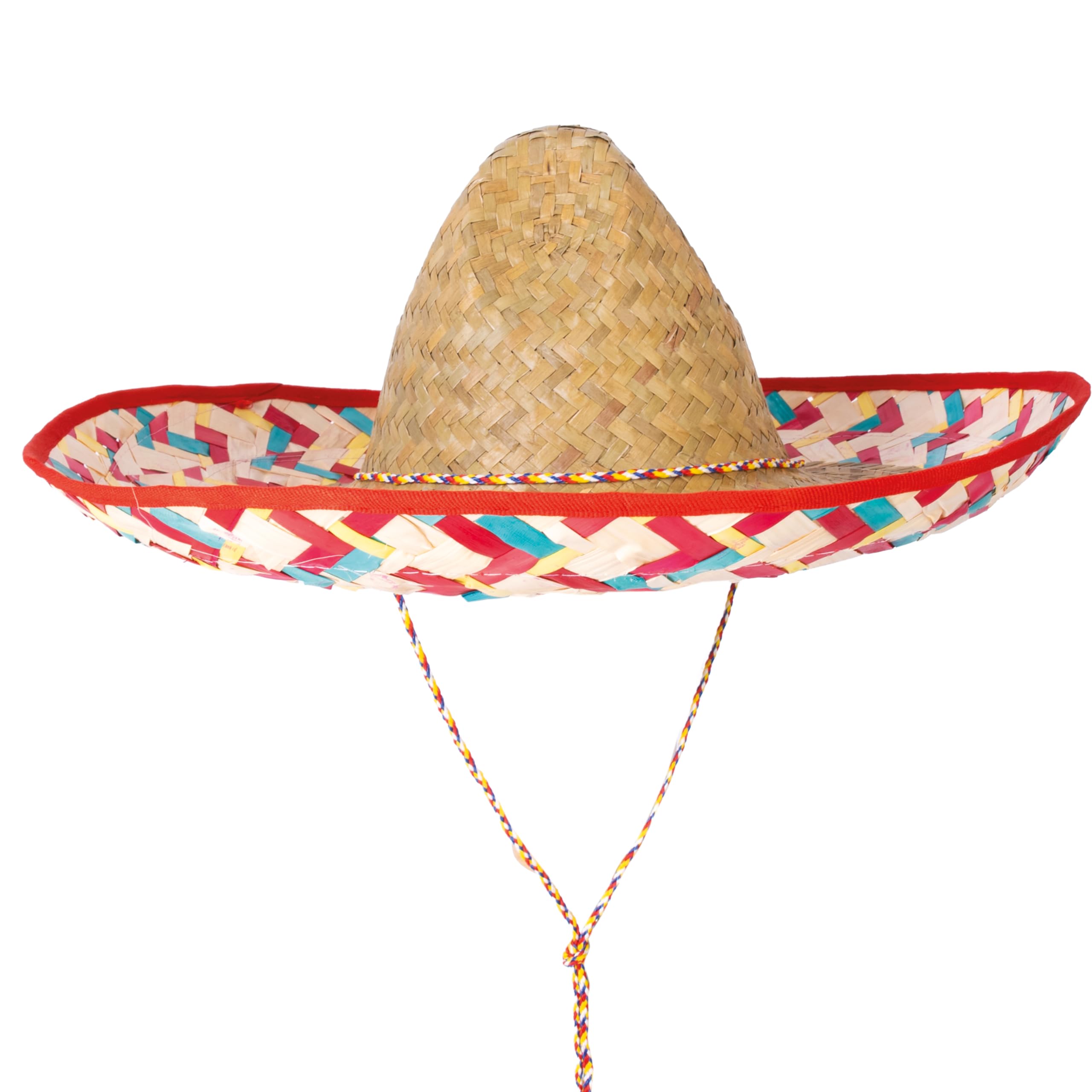 ptit-clown-95417-sombrero-hut-aus-strohgeflecht-mehrfarbig image 2
