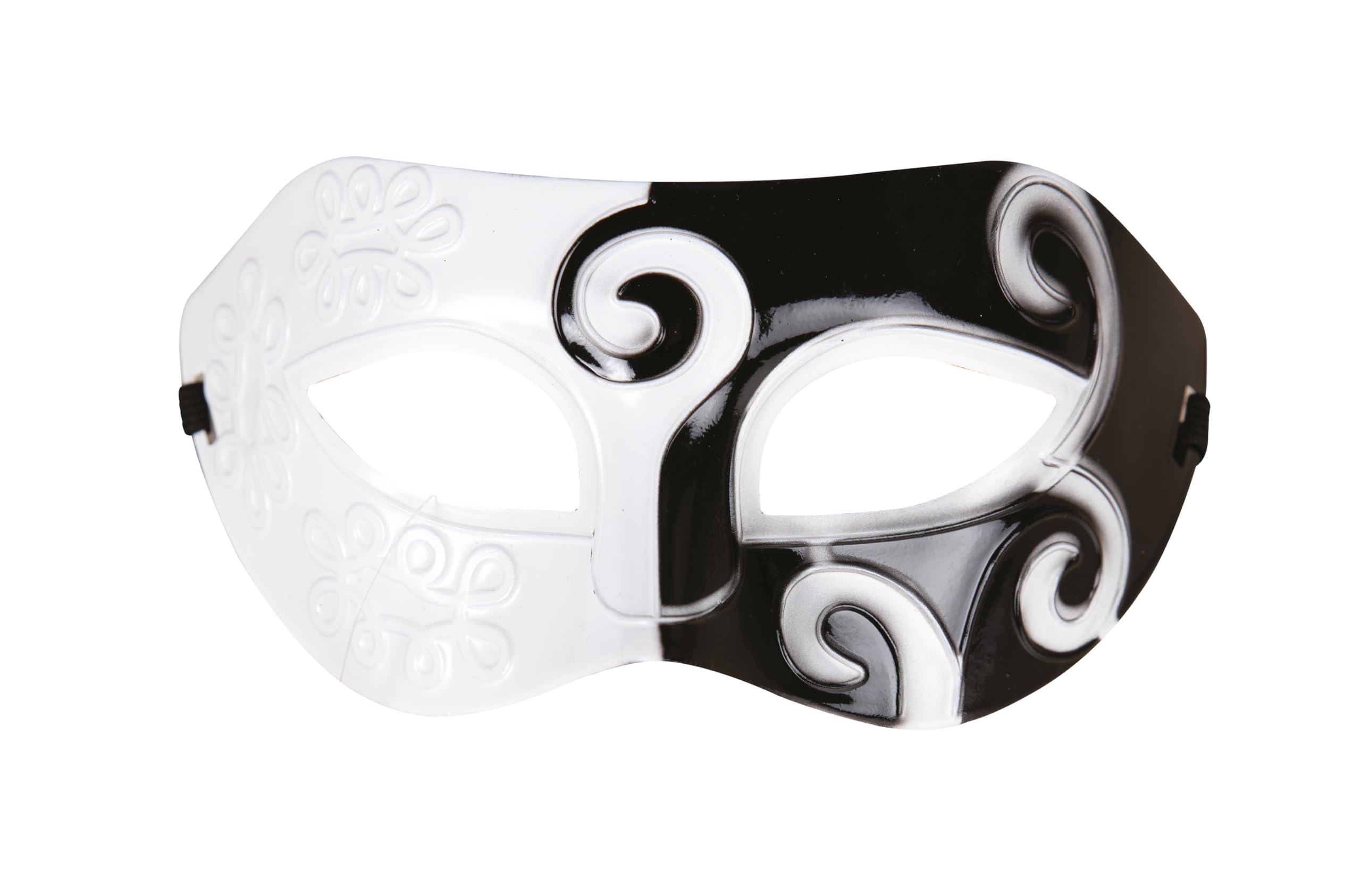p-tit-clown-23388-venezianische-maske-wolf-schwarz-wei-erwachsene image 1