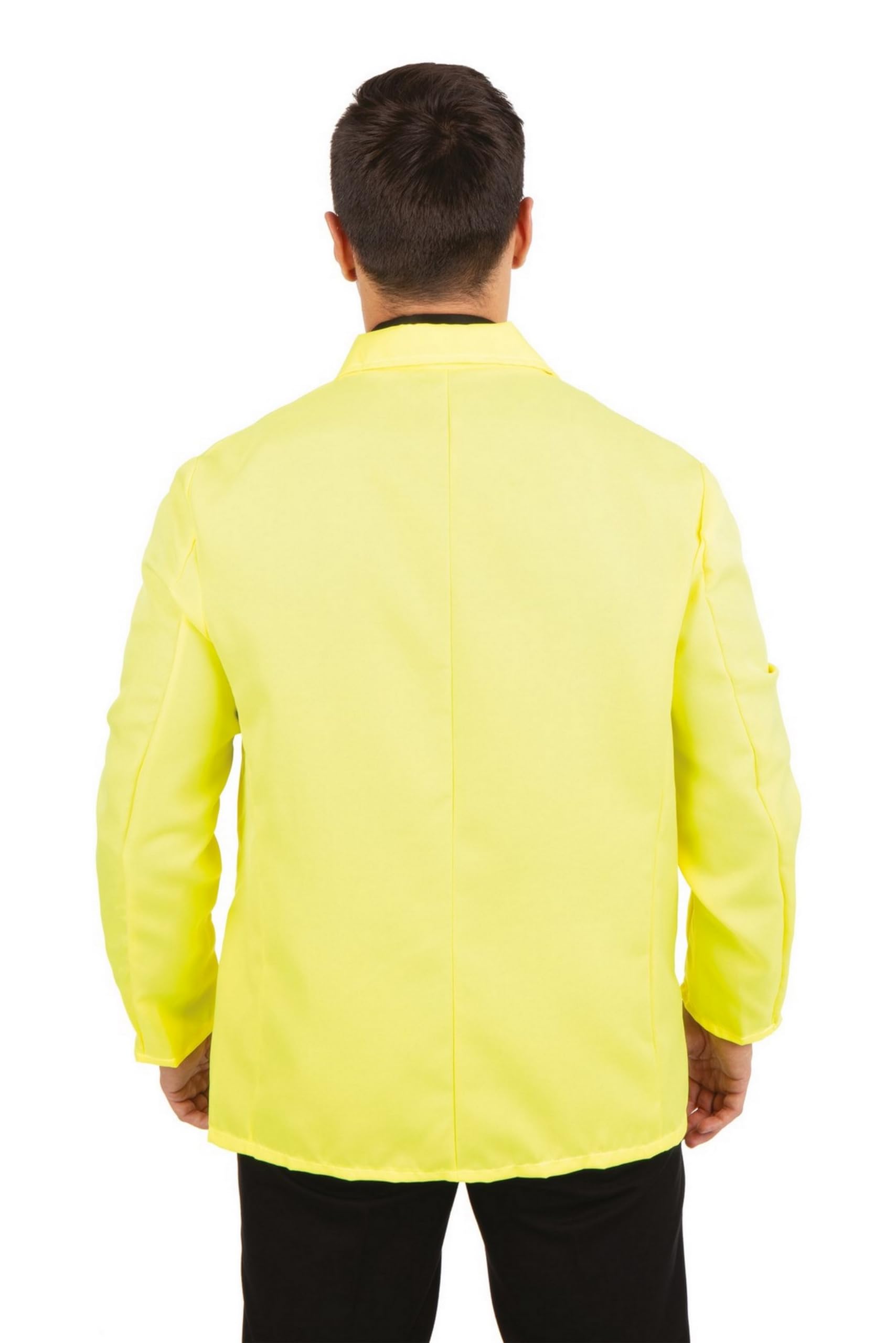 p-tit-clown-jacke-gelb-erwachsene-einheitsgr-e-karneval-kost-mjacke image 2