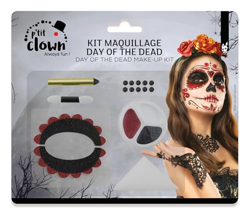 p-tit-clown-day-of-the-dead-schminkset-mexiko-totenkopf-make-up image 4