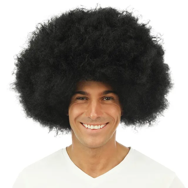 ptit-clown-big-afro-per-cke-schwarz image 1