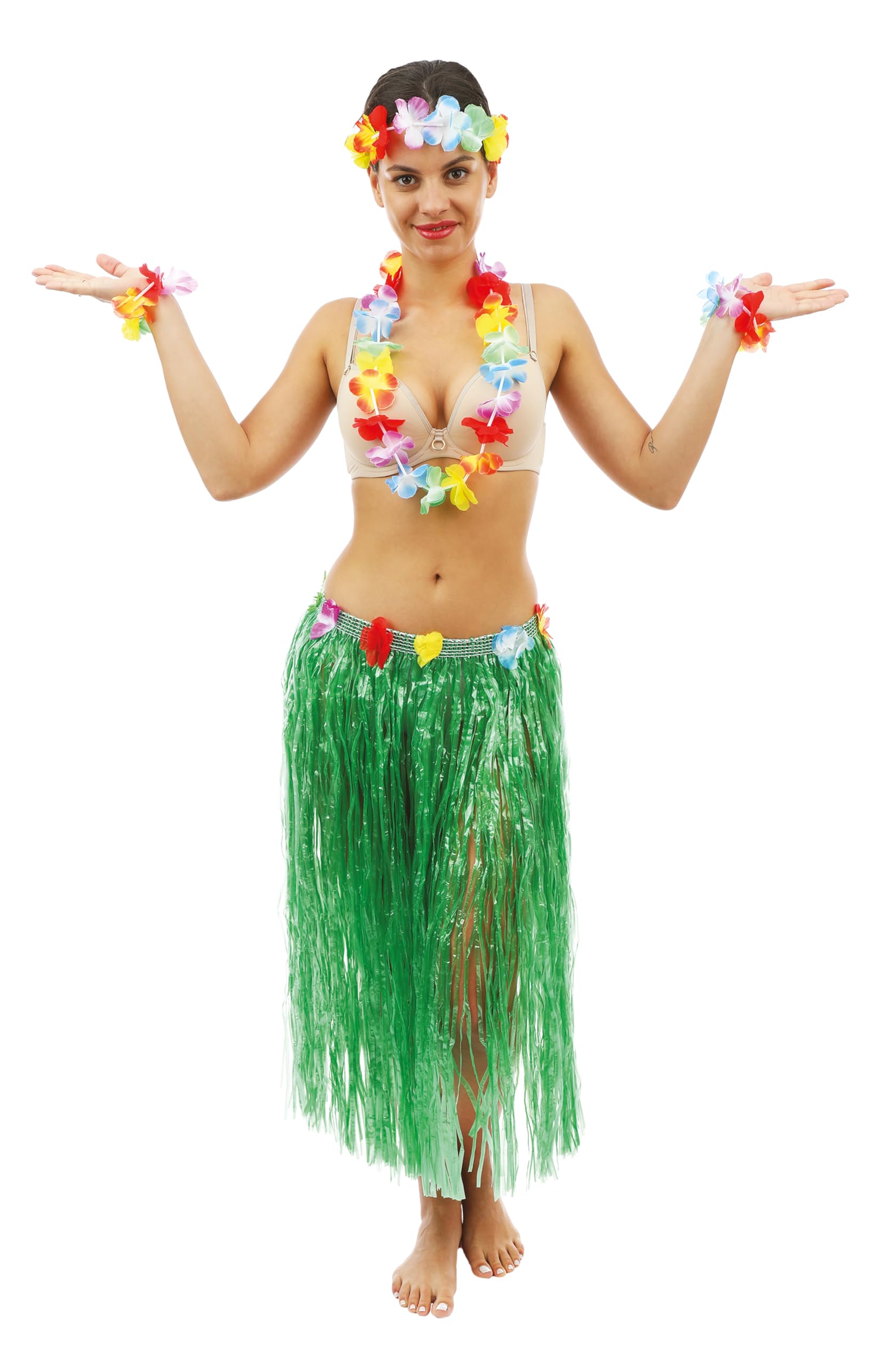 ptit-clown-hawaii-rock-mit-blumen-g-rtel-erwachsene image 2