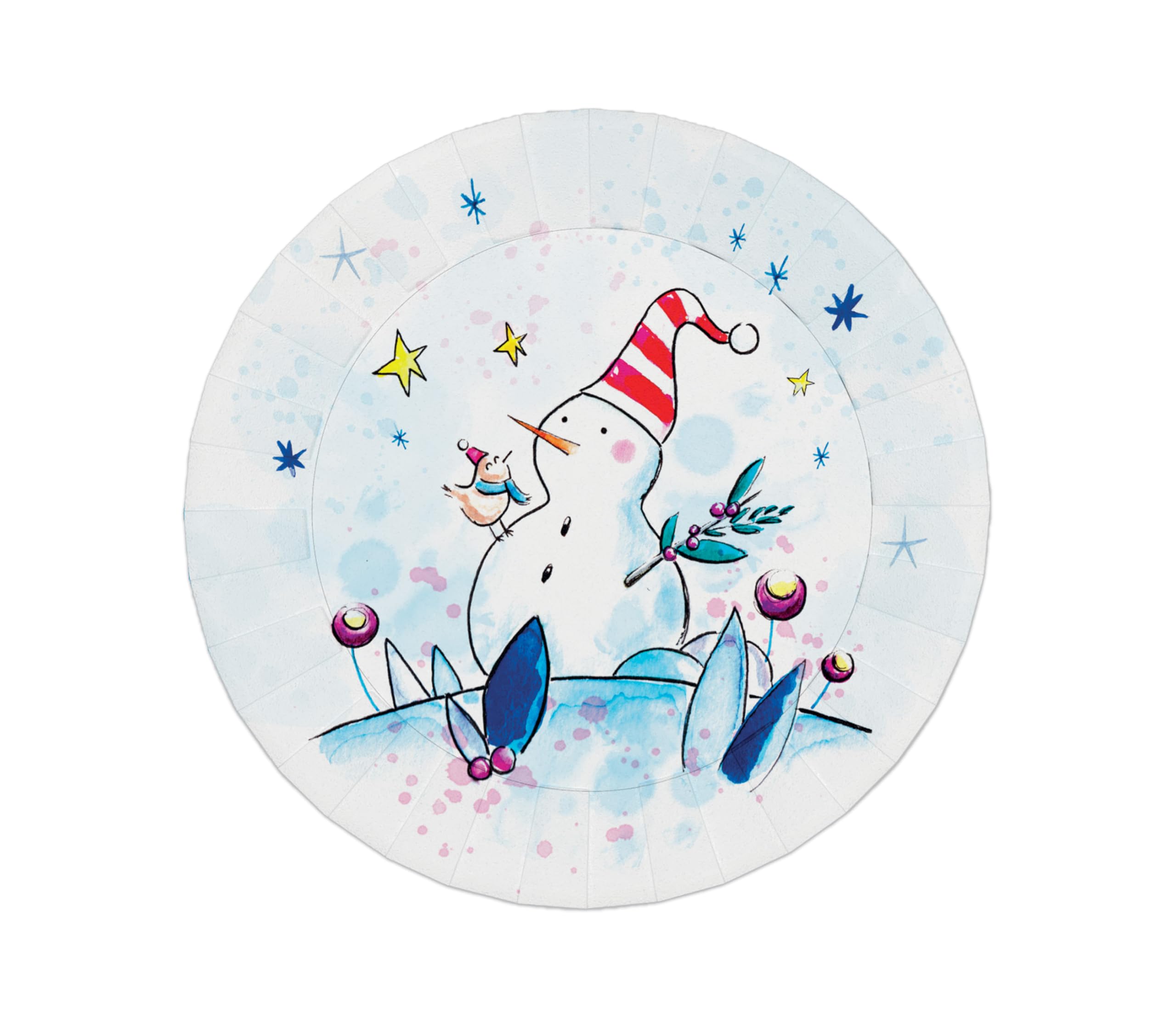 ptit-clown-weihnachts-party-deko-set-teller-becher-servietten-ballons image 7