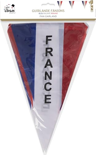 ptit-clown-22010-girlande-frankreich-5-m-blau-wei-rot image 5