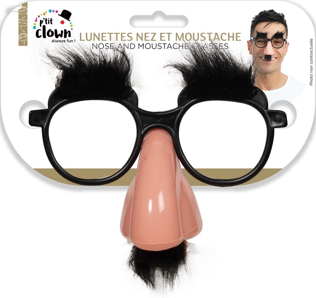 p-tit-clown-40603-brille-nase-schnurrbart-schwarz-14x14x2-cm image 7