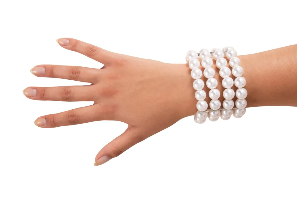 p-tit-clown-armband-falsche-perlen-wei-charleston-kost-m-schmuck image 1