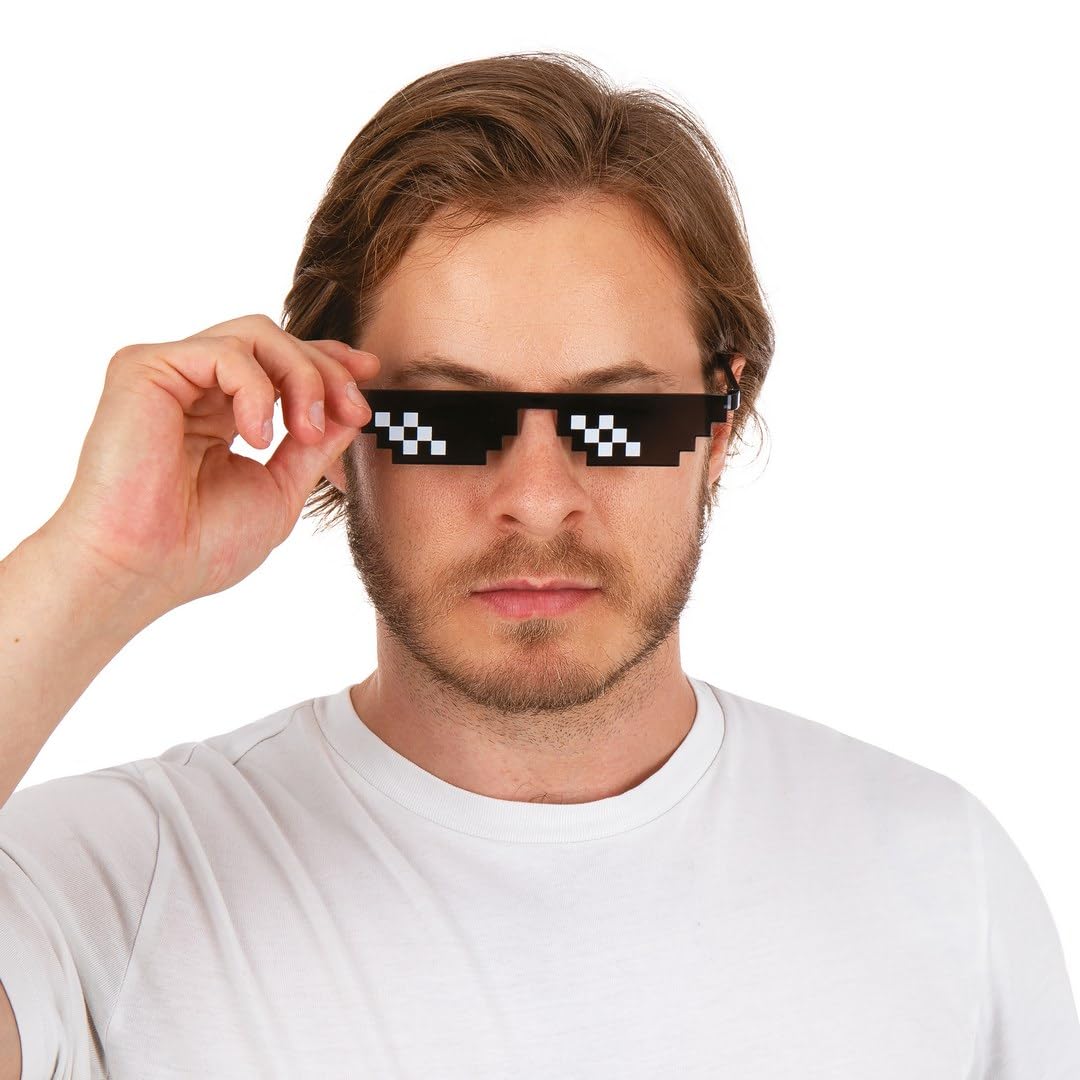ptit-clown-pixel-art-brille-erwachsenen-kost-mbrille-im-pixel-design-party-acces image 4