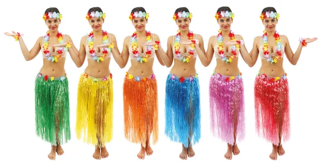 ptit-clown-hawaii-rock-mit-blumen-g-rtel-erwachsene image 1