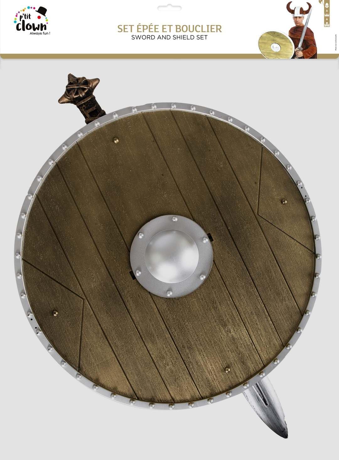 p-tit-clown-23287-wikinger-schwert-und-schild-set-kunststoff image 5
