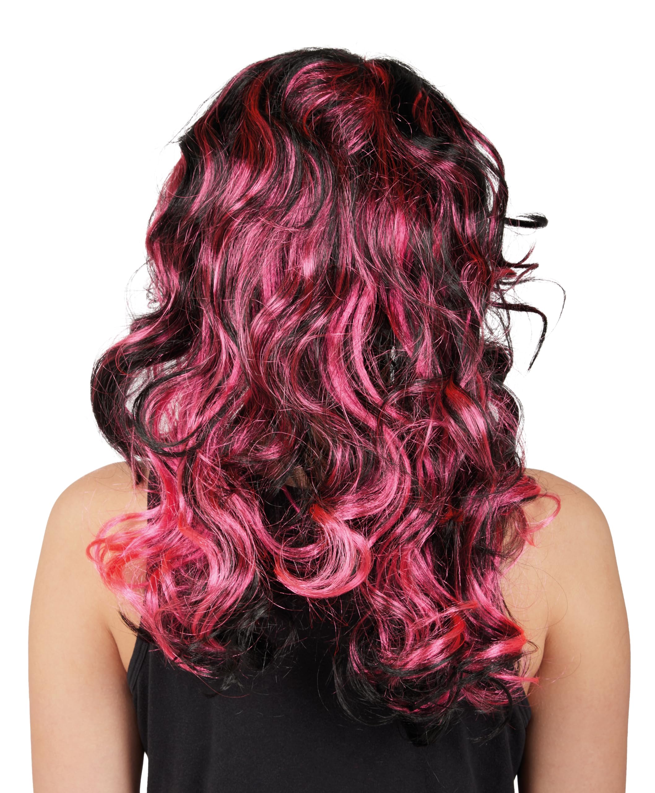 ptit-clown-hexenper-cke-gewellt-schwarz-rosa-einheitsgr-e image 3