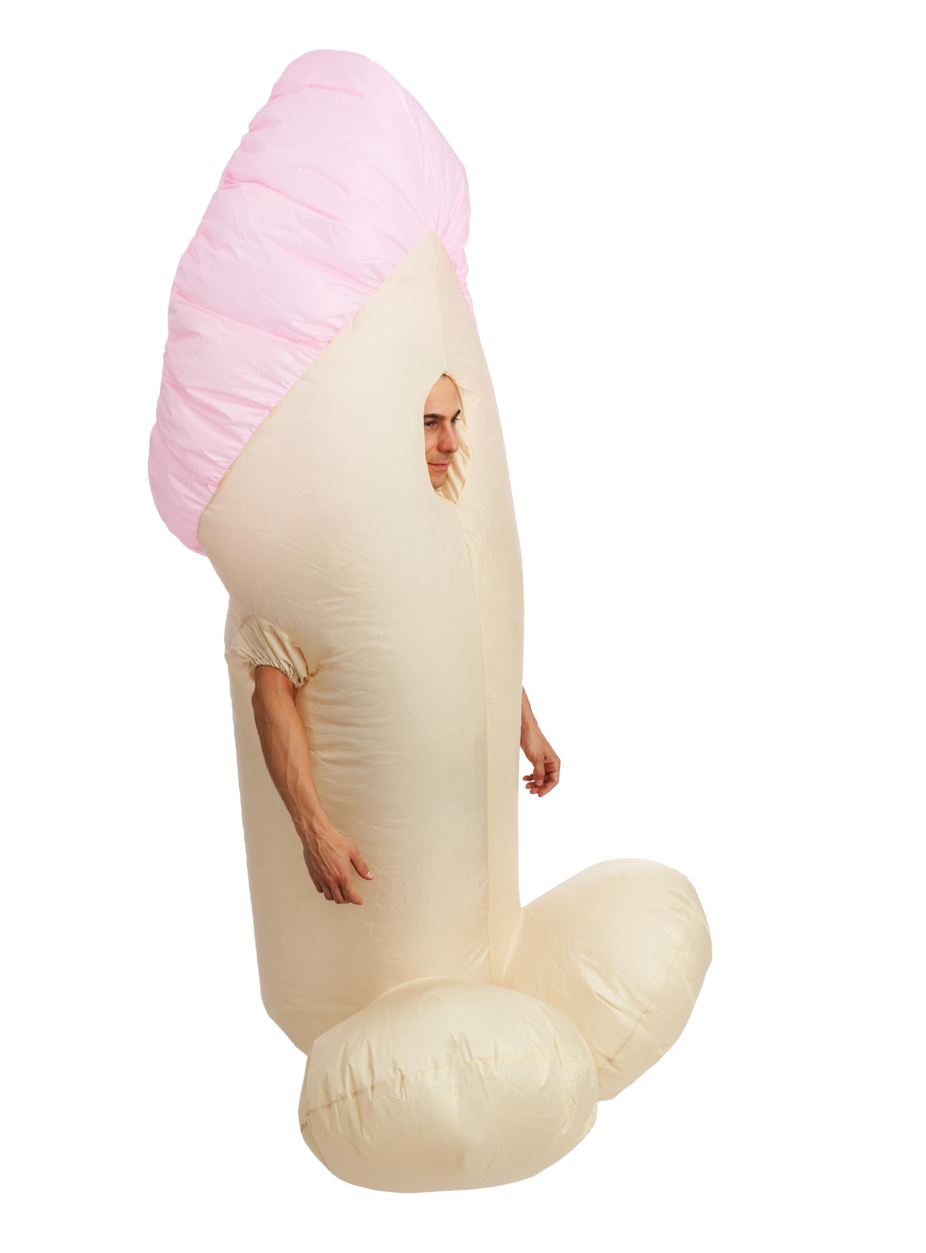 ptit-clown-aufblasbares-kost-m-erwachsene-uni-einheitsgr-e-polyester image 2