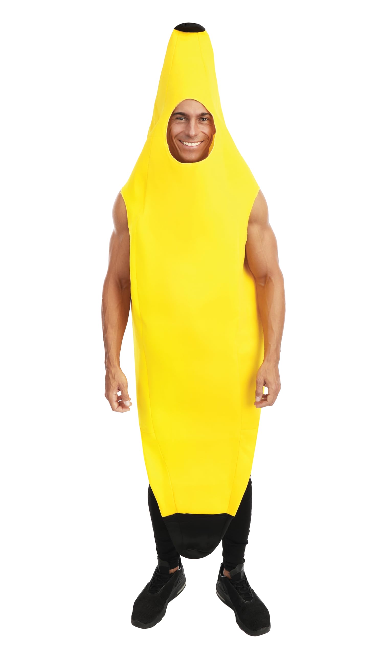 p-tit-clown-66767-bananen-kost-m-erwachsene-unisex-einheitsgr-e-polyester image 1