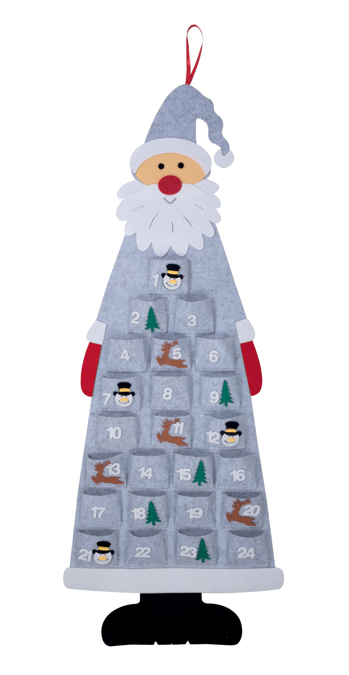 p-tit-clown-88002-adventskalender-weihnachtsmann-zum-aufh-ngen-115-cm-grau-leer- image 1
