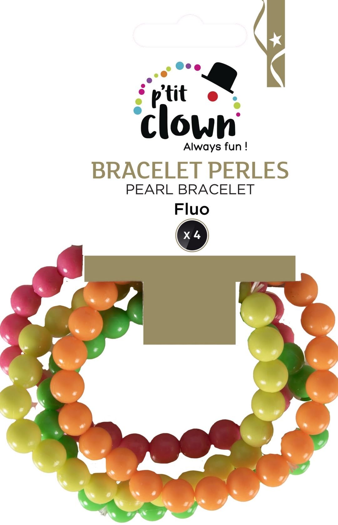 p-tit-clown-armband-set-4-st-ck-kunststoffperlen-10-mm-bunt image 2