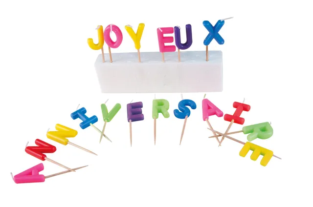 p-tit-clown-80011-geburtstagskerze-happy-birthday-buchstaben image 1