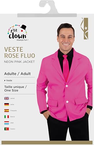 p-tit-clown-22664-jacke-einfarbig-rosa-kost-mjacke image 7