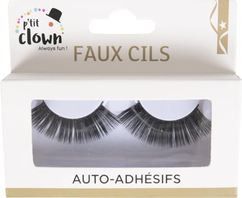 ptit-clown-faux-cils-courts-adh-sifs-kurze-klebewimpern image 5
