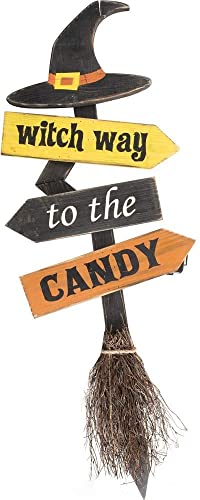 p-tit-clown-re22966-hexenbesen-holz-91-cm-witch-way-halloween-accessoire image 2