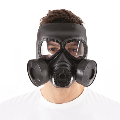 p-tit-clown-gasmaske-kost-m-maske-erwachsene-schwarz-kunststoff image 6