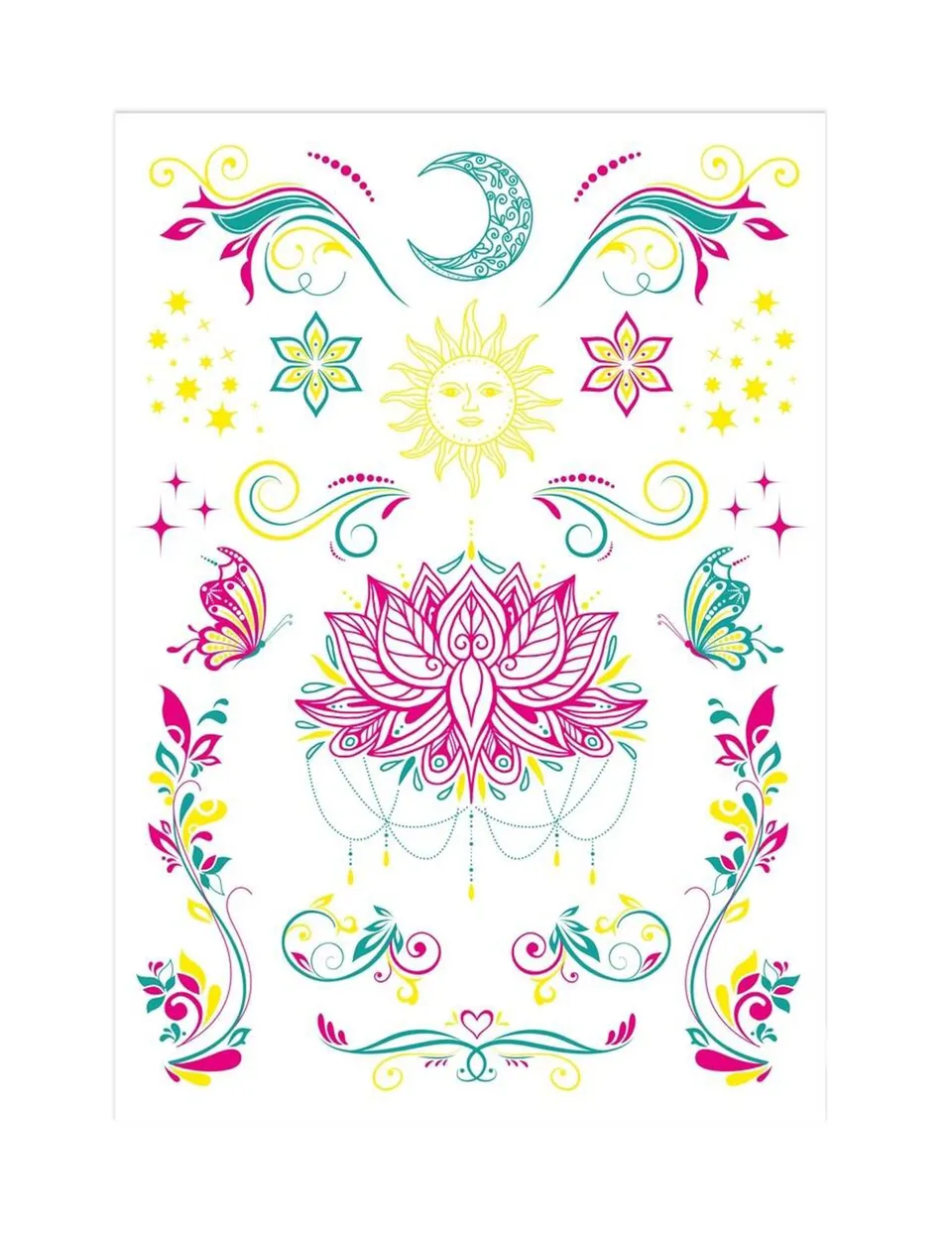 p-tit-clown-23872-ephemere-uv-tattoos-neon-f-r-schwarzlicht image 1