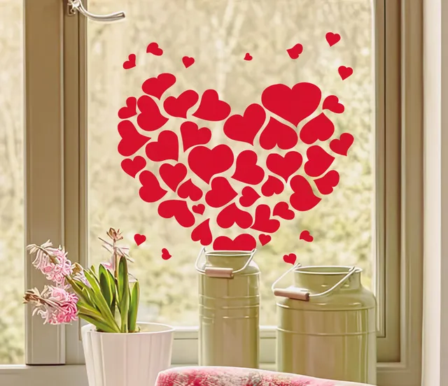 p-tit-clown-23267-aufkleber-herz-rot-papier-valentinstag image 1