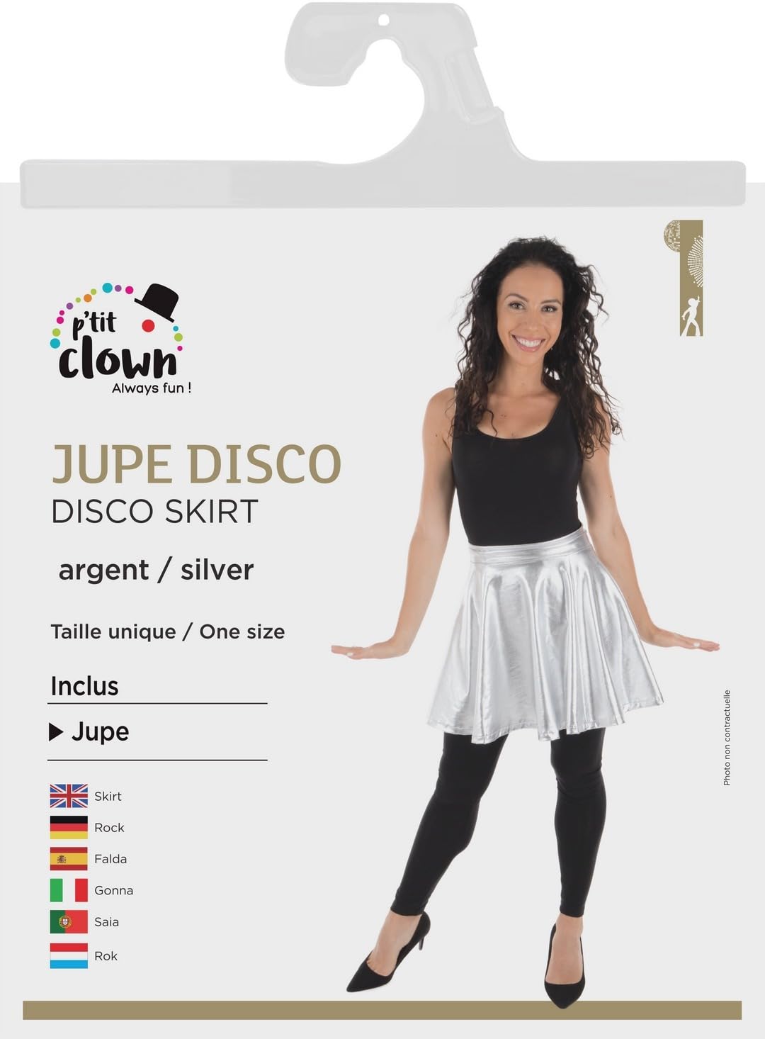 ptit-clown-damen-disco-rock-70er-kost-mrock image 5