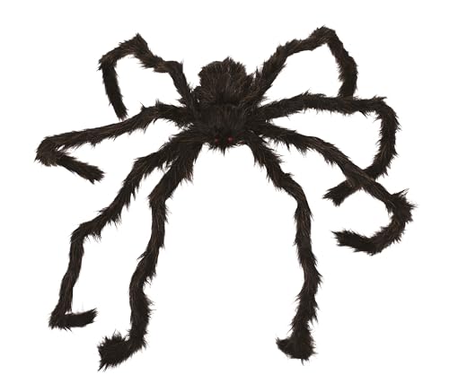 ptit-clown-riesenspinne-pl-sch-128-cm-schwarz-braun-halloween-deko image 3