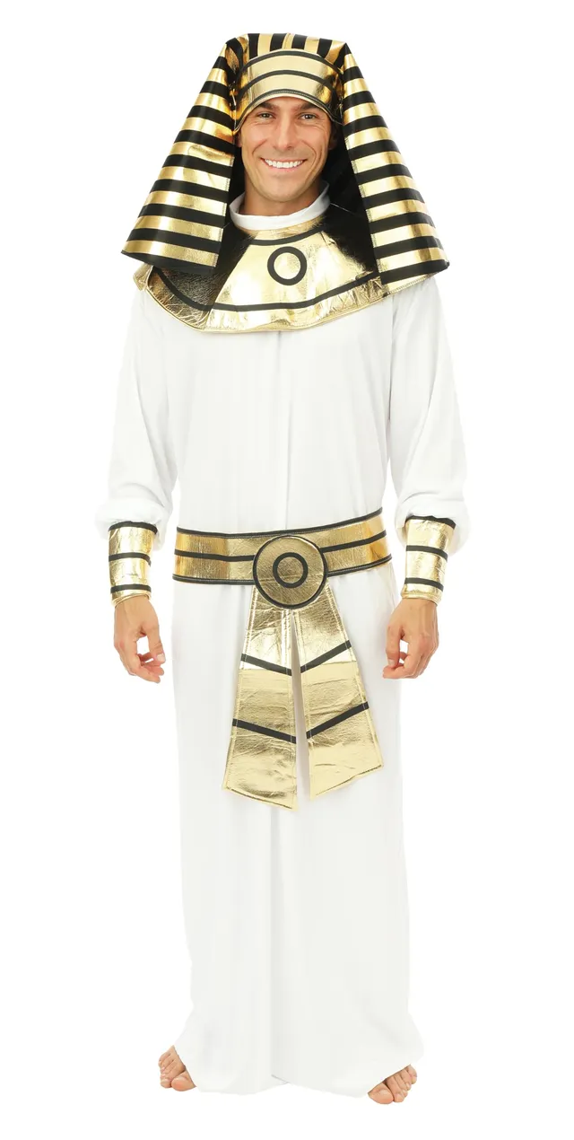 p-tit-clown-pharao-kost-m-herren-wei-erwachsenenkost-m-gypten image 1