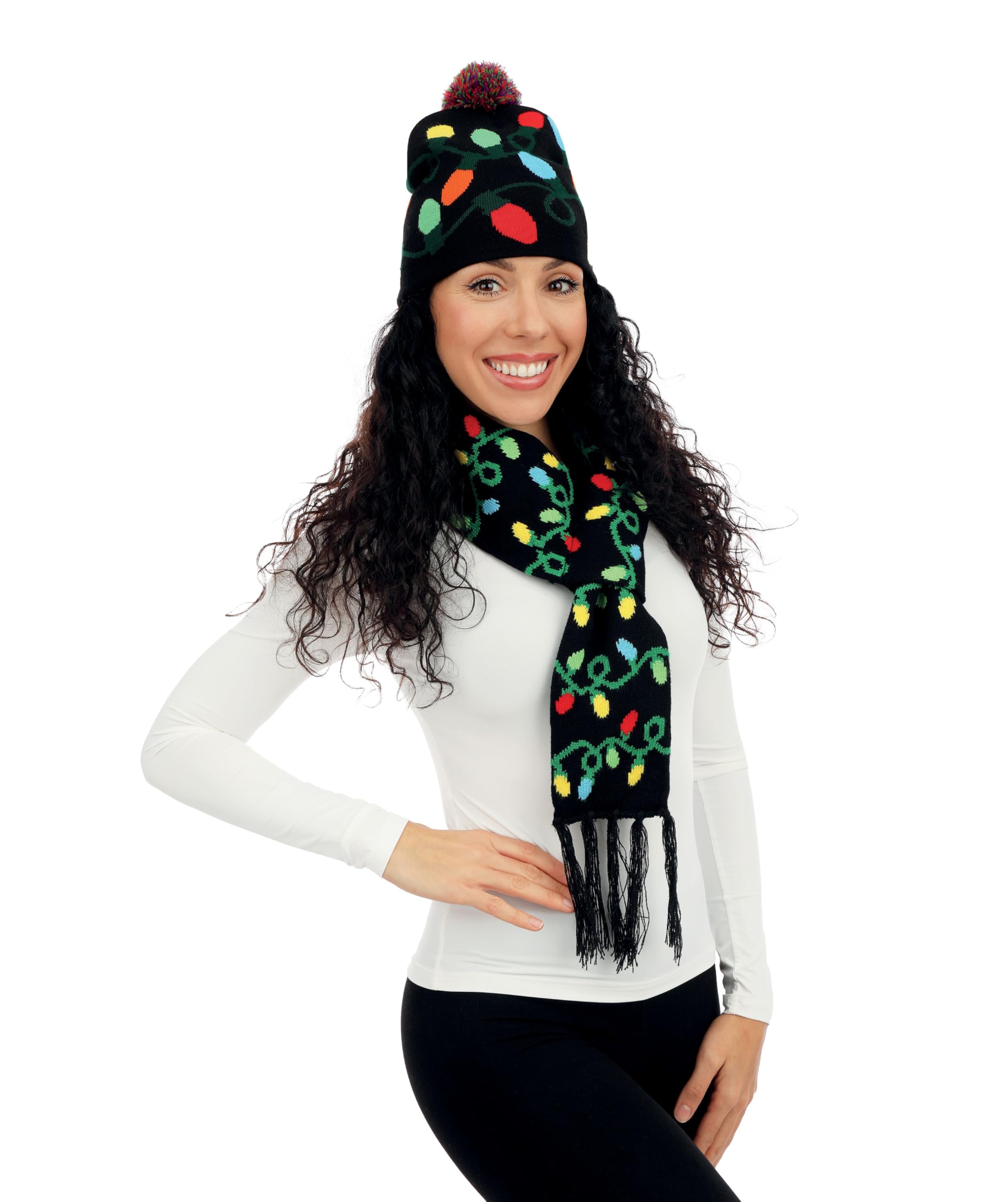 ptit-clown-48334-weihnachtsm-tze-und-schal-girlande image 2