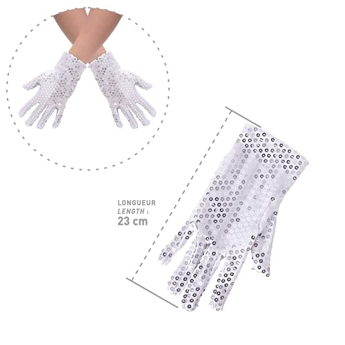 ptit-clown-23911-pailletten-handschuhe-silber image 8