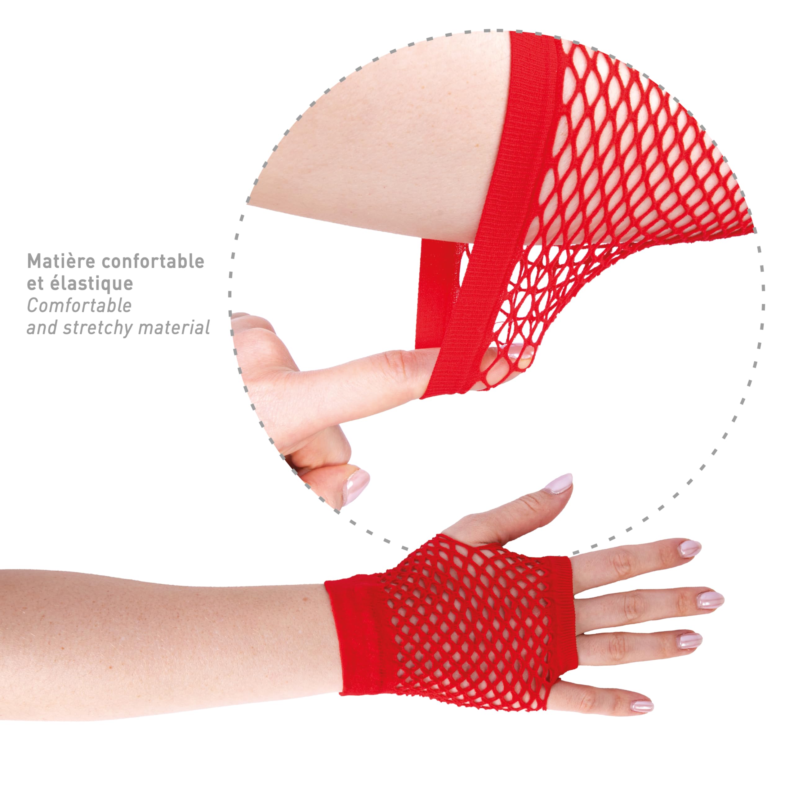 ptit-clown-90315-fingerlose-netzhandschuhe-rot-paar-einheitsgr-e image 2