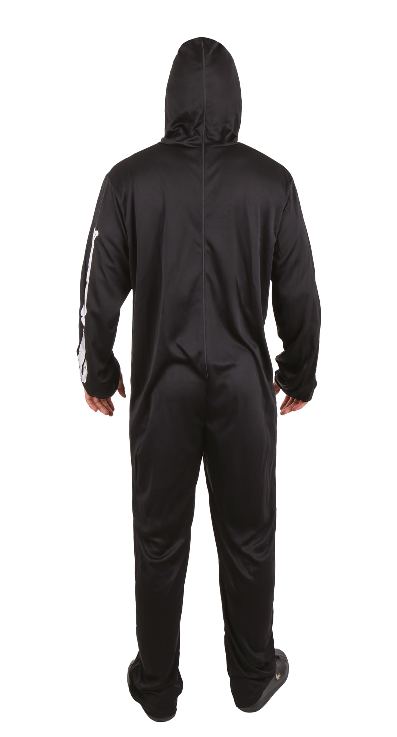 p-tit-clown-skelett-kost-m-erwachsene-l-xl-overall-mit-kapuze image 3
