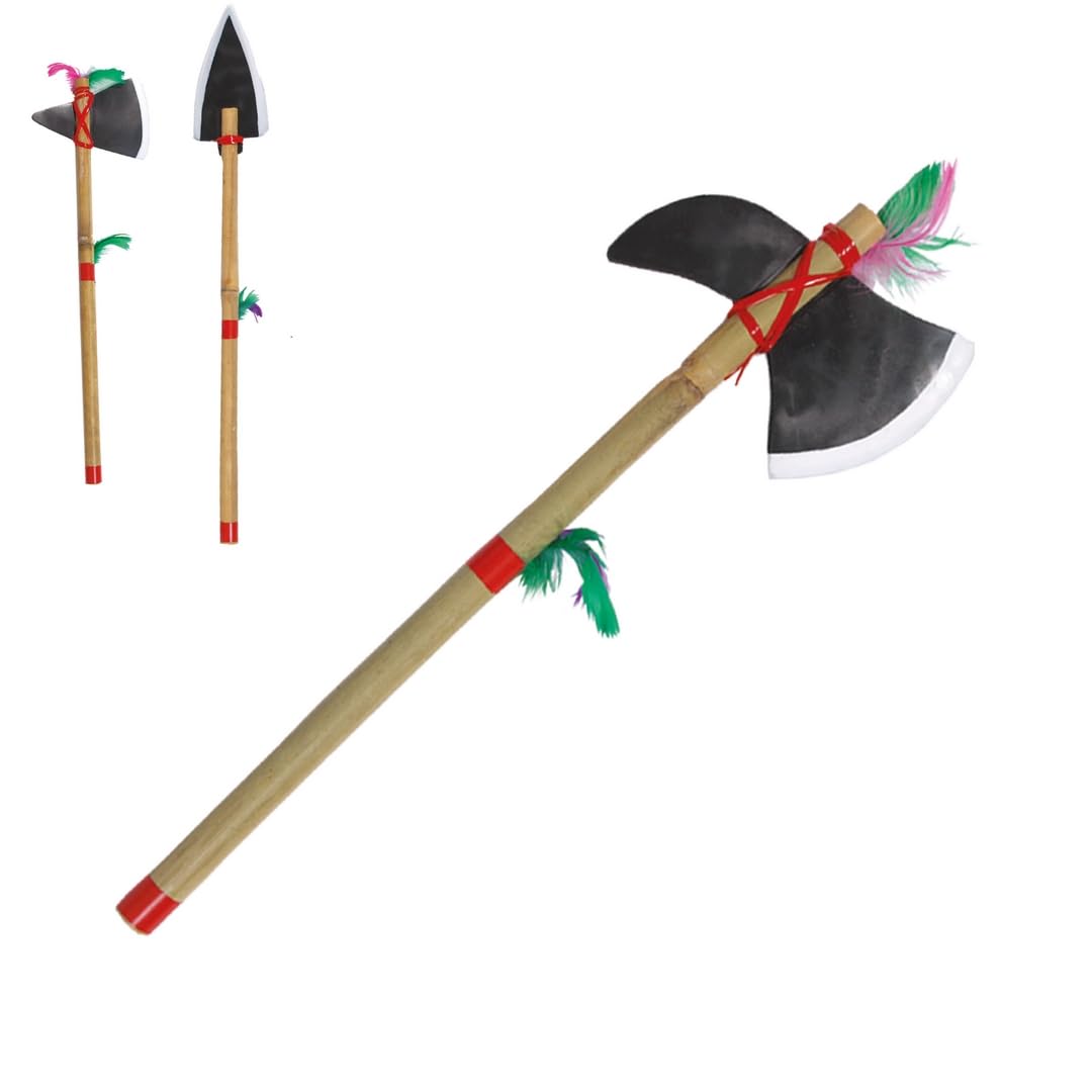 ptit-clown-36930-indianer-waffe-kost-mzubeh-r-38-45-cm-mehrfarbig image 3