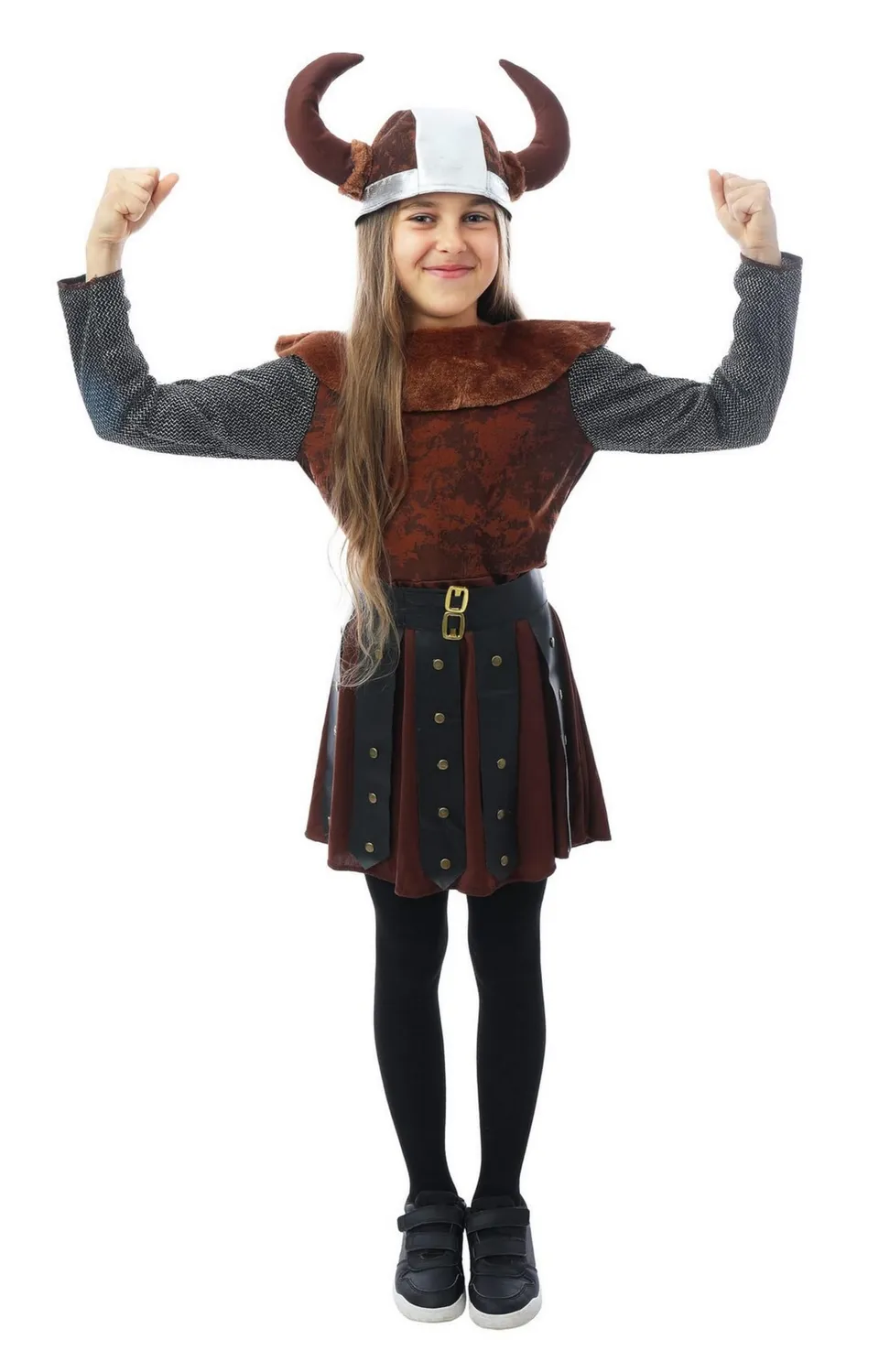 ptit-clown-wikinger-kost-m-kinder-m-dchen-10-12-jahre image 1