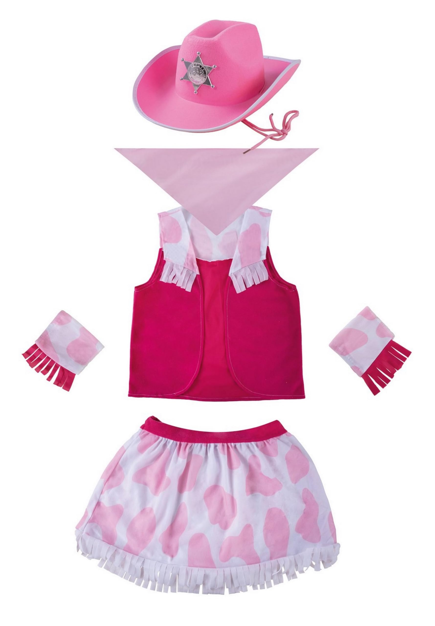 p-tit-clown-21007-cowgirl-set-kinder-einheitsgr-e image 1