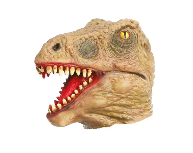 p-tit-clown-latex-maske-t-rex-erwachsene-einheitsgr-e-unisex image 1