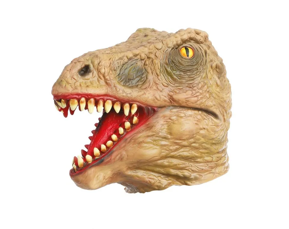 p-tit-clown-latex-maske-t-rex-erwachsene-einheitsgr-e-unisex image 1