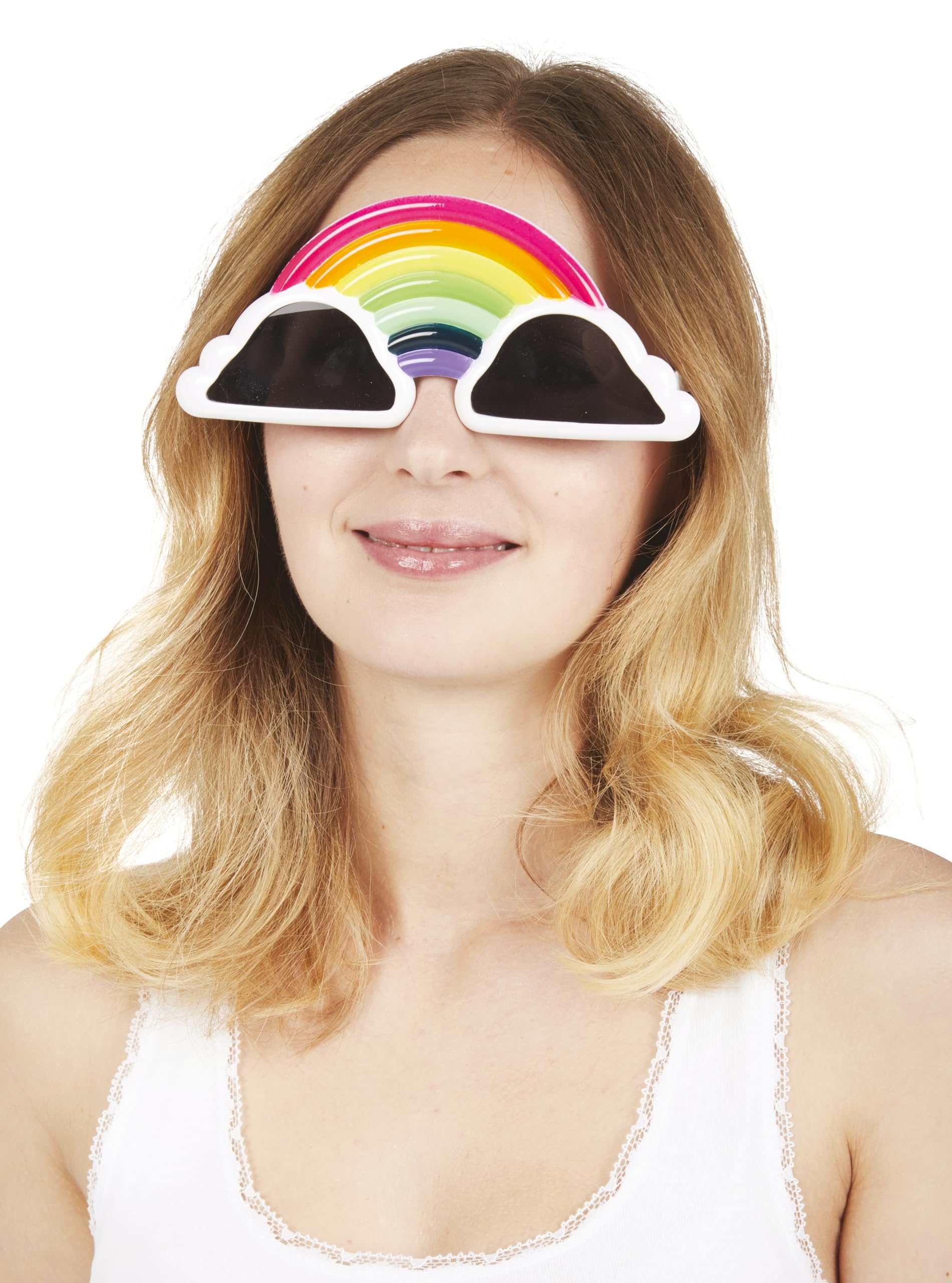 p-tit-clown-regenbogen-brille-partybrille-kost-m-accessoire image 2