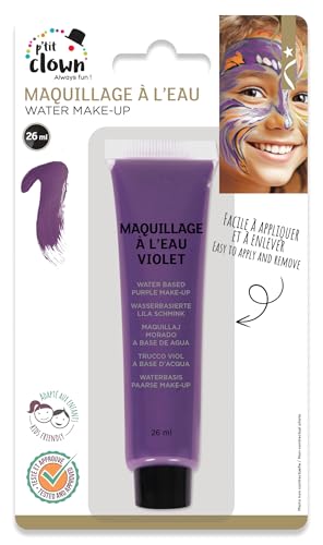 ptit-clown-24103-wasserfarbe-tube-26-ml-violett-schminke image 4