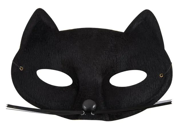 ptit-clown-maske-schwarze-katze-17003-venezianischer-stoff-wolf-f-r-erwachsene image 1