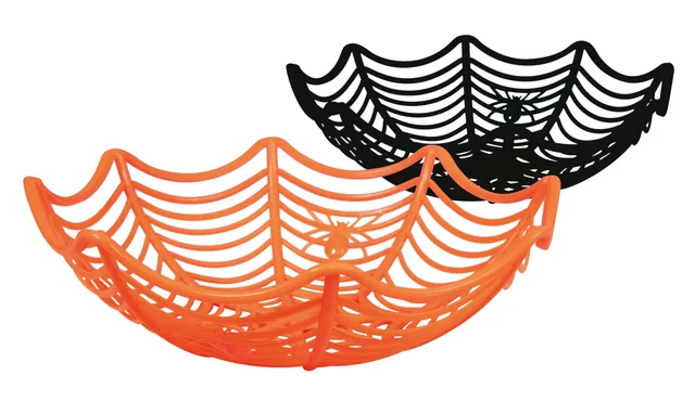 ptit-clown-halloween-s-igkeiten-korb-spinnennetz-28-cm image 1