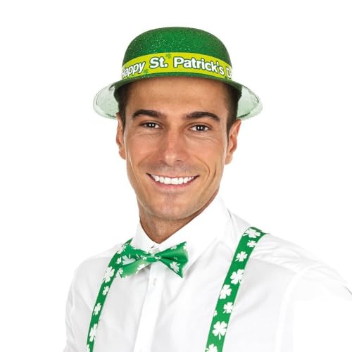 ptit-clown-st-patrick-s-day-hut-melone-mit-pailletten image 4